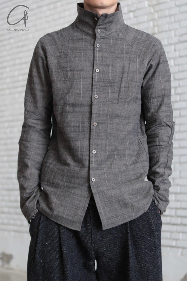 Devoa 24 autumn and winter high collar shirt Japan DVA-SHE-DCCTR-MAD GRAY SHE-DCCTR